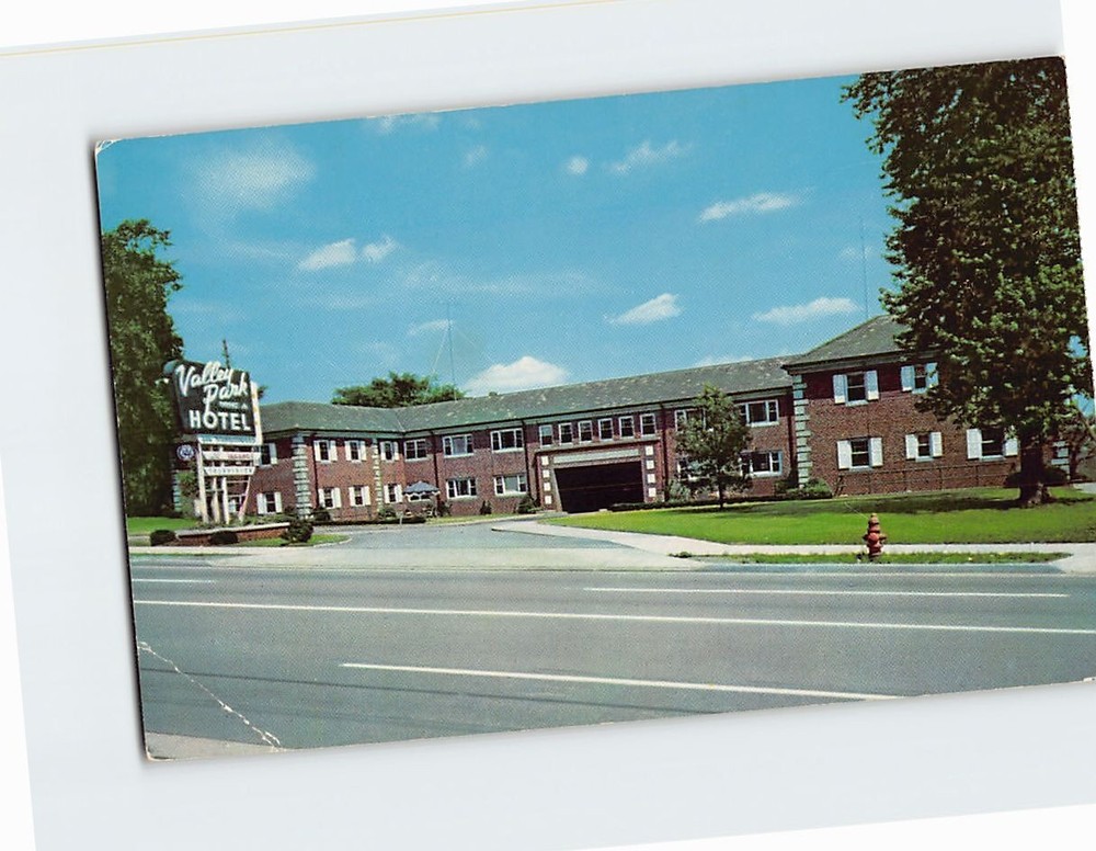 Postcard Valley Park Drive-In Hotel Youngstown Ohio