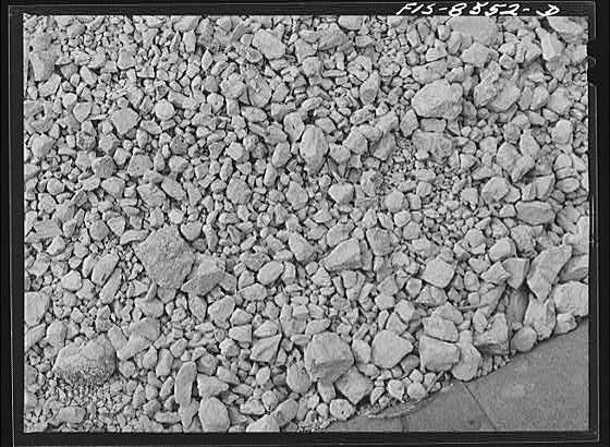Anaconda smelter, Montana. Anaconda Copper Mining Company. Manganese ore in