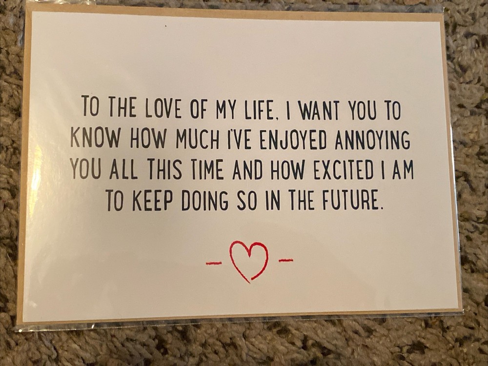 Seymour Butz Funny Birthday, Anniversary, or Valentine's Day Card -for...