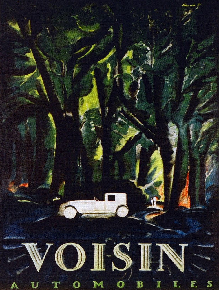 Voisin Automobiles Ad Decorative Poster.Fine Graphic Home Art Design. 2833