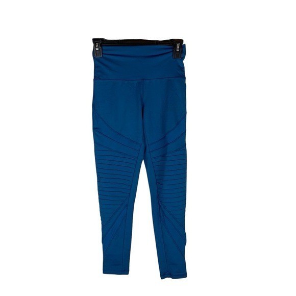 Aerie Navy Moto Active Leggings in Size Small