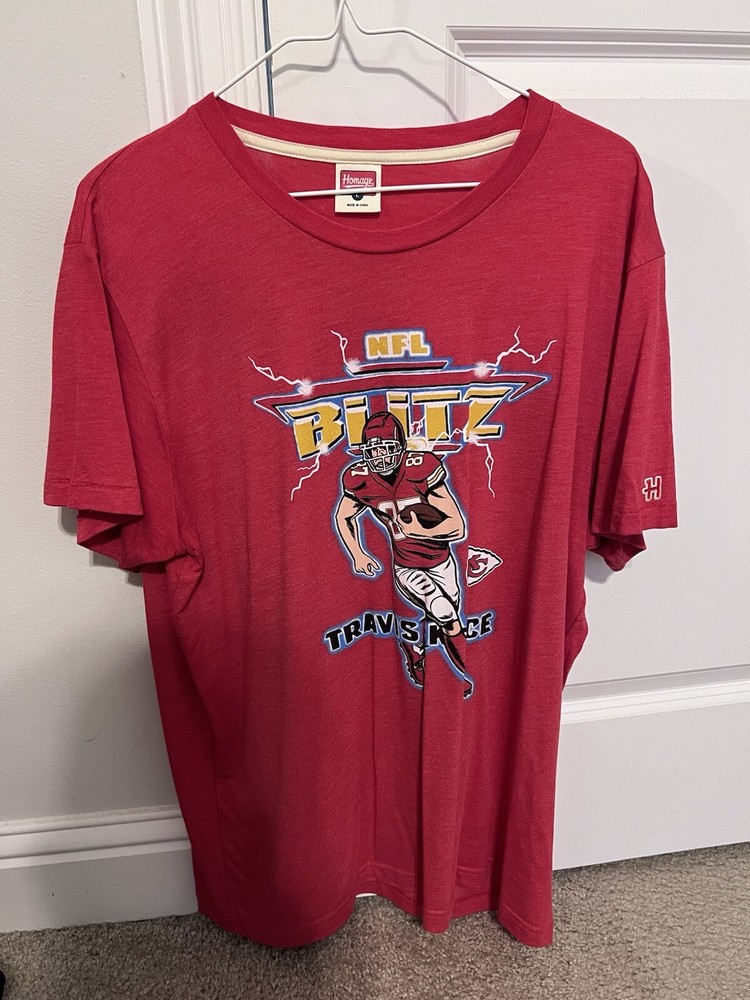 Travis Kelce Homage NFL Blitz Shirt Men’s Large