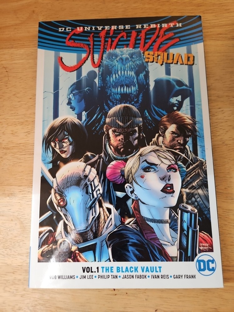 Suicide Squad Vol 1 The Black Vault Book Dc Universe Rebirth Graphic Novel