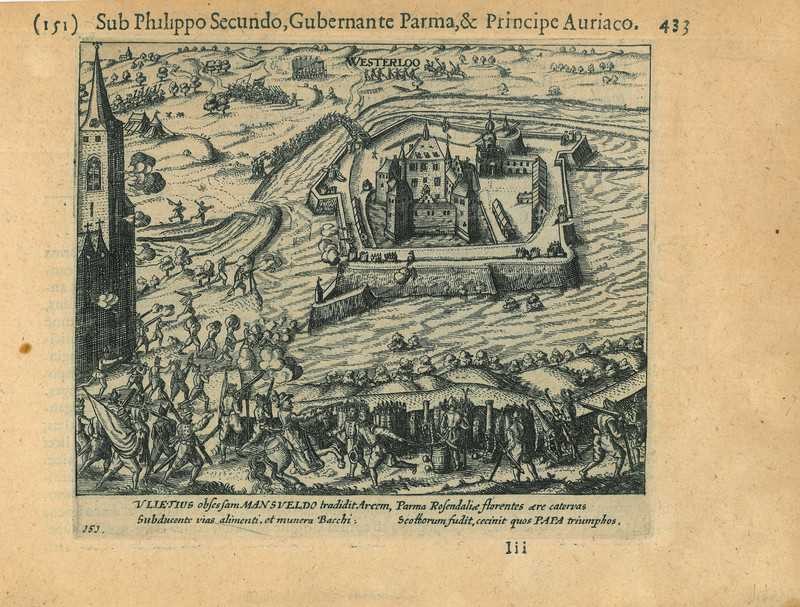Historical print of Westerlo