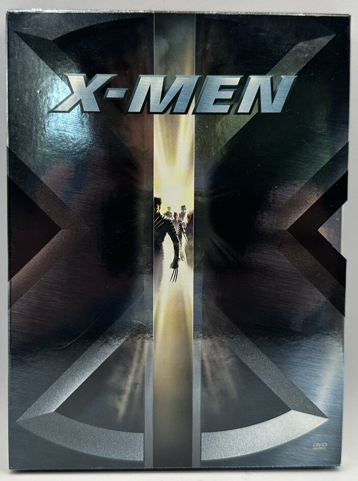 X-Men DVD Patrick Stewart Hugh Jackman Ray Park Halle Berry Free Shipping 2000