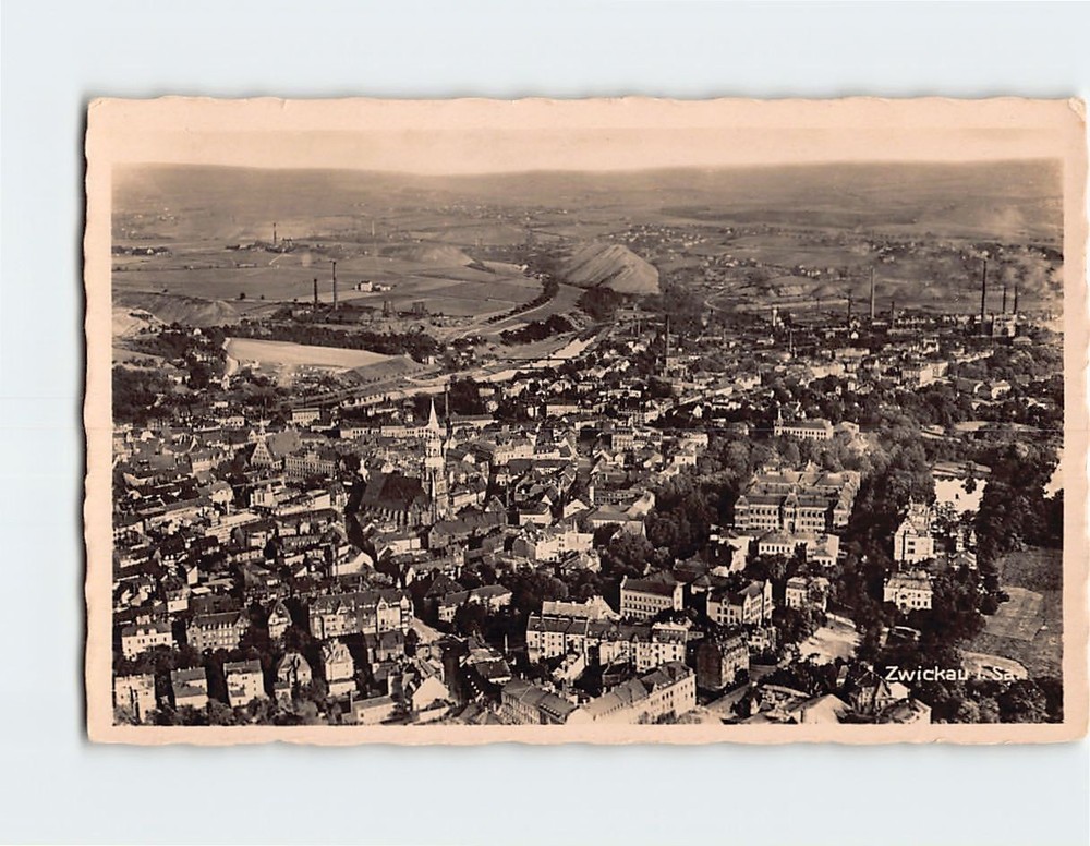 Postcard Zwickau Germany