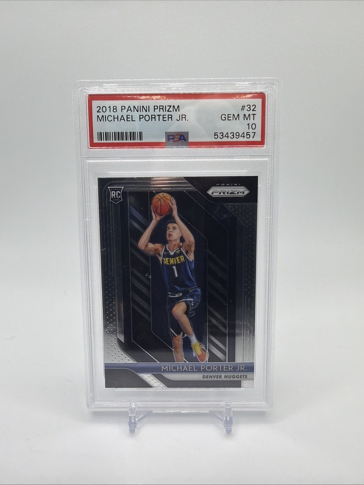 2018 Panini Prizm MICHAEL PORTER JR. #32 PSA 10 GEM MINT