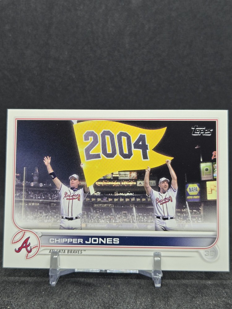 2022 Topps Series 2 Chipper Jones SP #629 Atlanta Braves