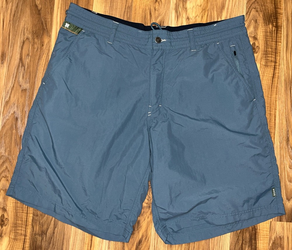 Howler Bros Shorts Mens 38 Khaki Horizon Hybrid Quick Dry Ripstop  Nylon