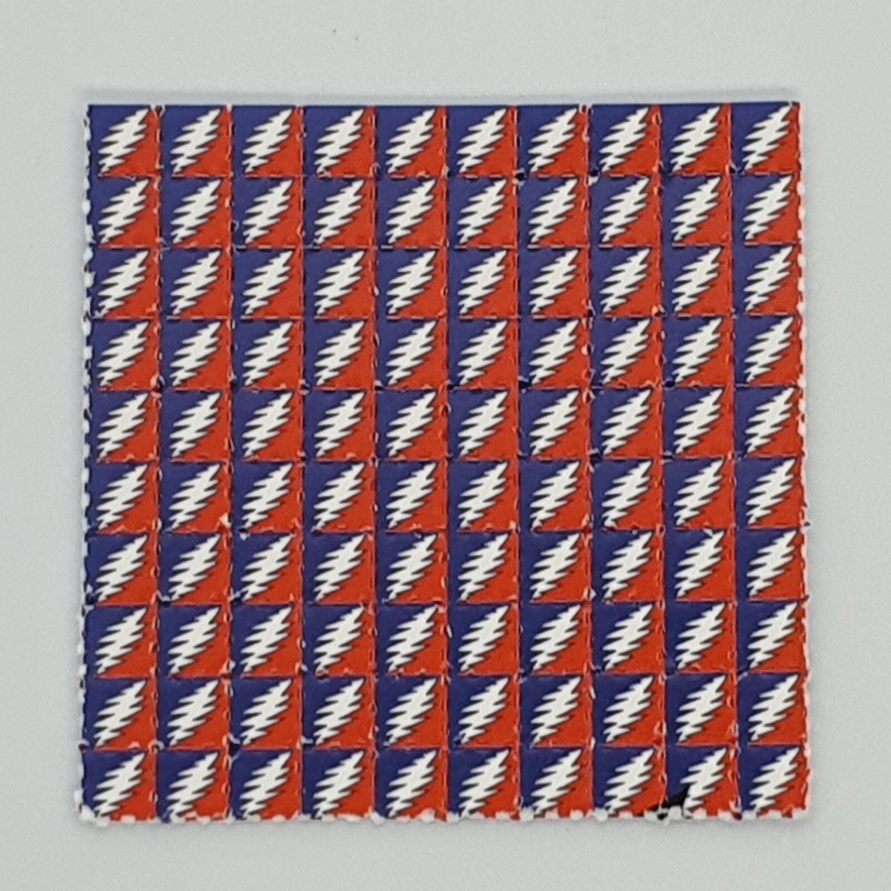 Grateful Dead Psychedelic Bolt Blotter Art 100 Tab LSD Sheet