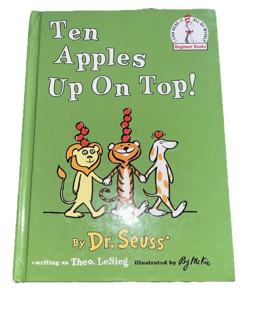 Beginner Books(R) Ser.: Ten Apples up on Top! by Seuss (1961, Hardcover)