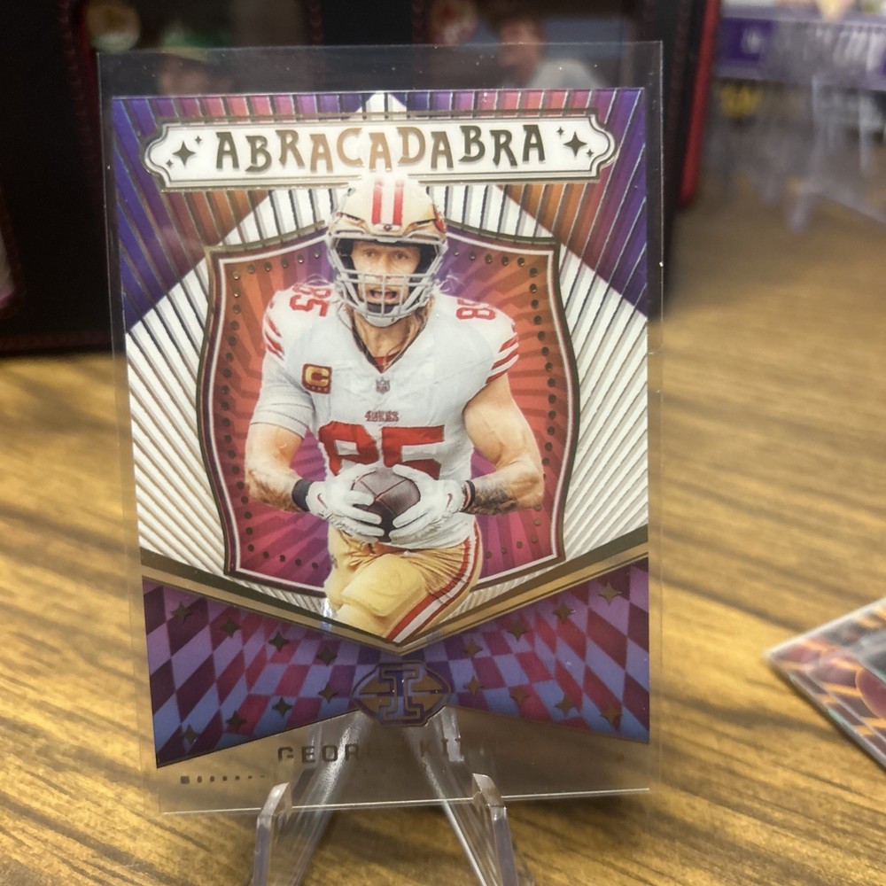 2024 Panini Illusions - Abracadabra George Kittle #18-image