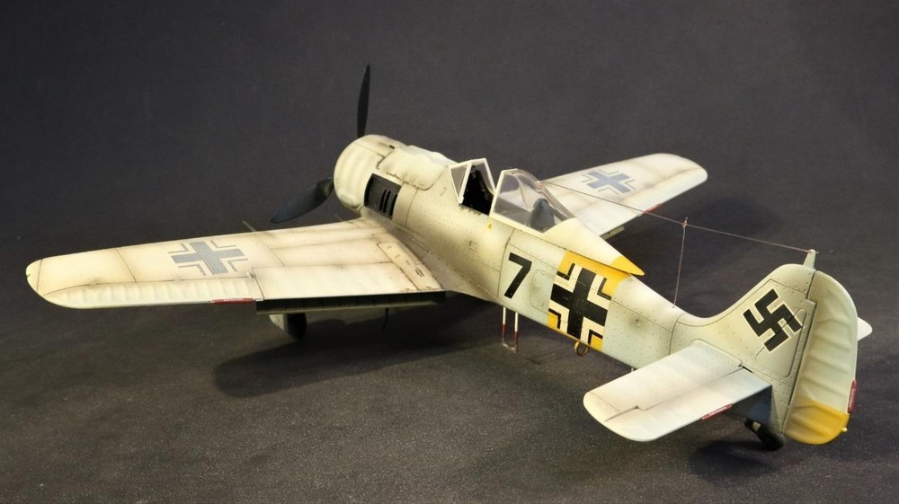 ACE-207 Focke-Wulf FW 190 A-6 WWII Fighter Model by John Jenkins-image