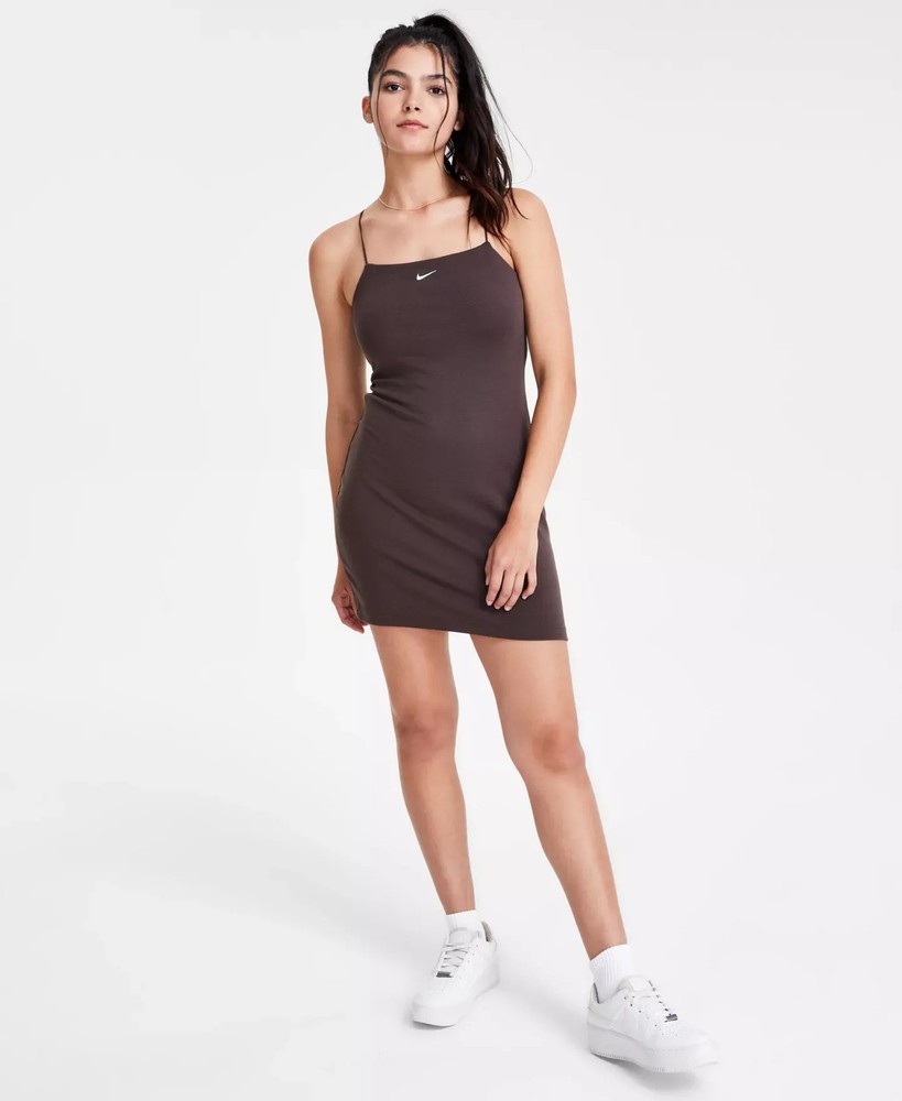 Nike Women's Dress Sz XS Sportswear Chill Knit Mini-Ribbed