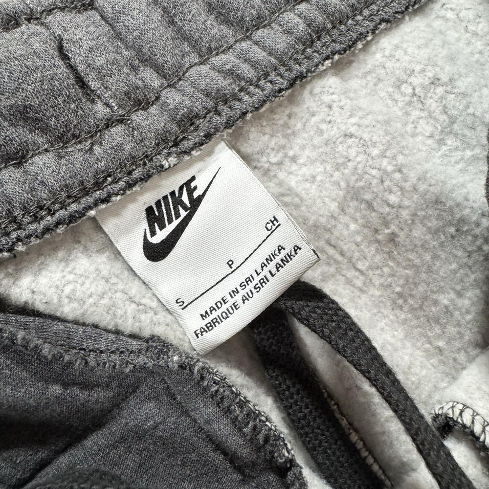 Nike Sportswear Club Fleece Men's Gray Pants Size S Elastic Waist BV2707