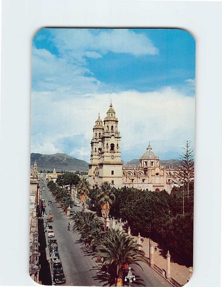 Postcard The Cathedral Morelia Mexico