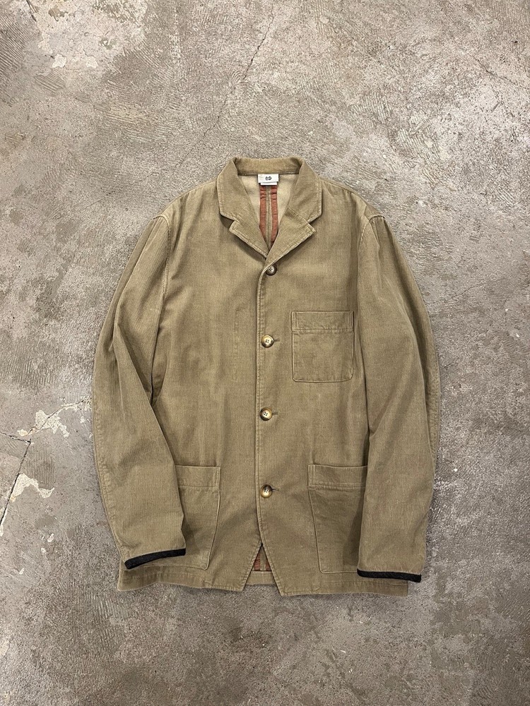 80s–90s Archive Dries Van Noten Beige Coverall Jacket Size M