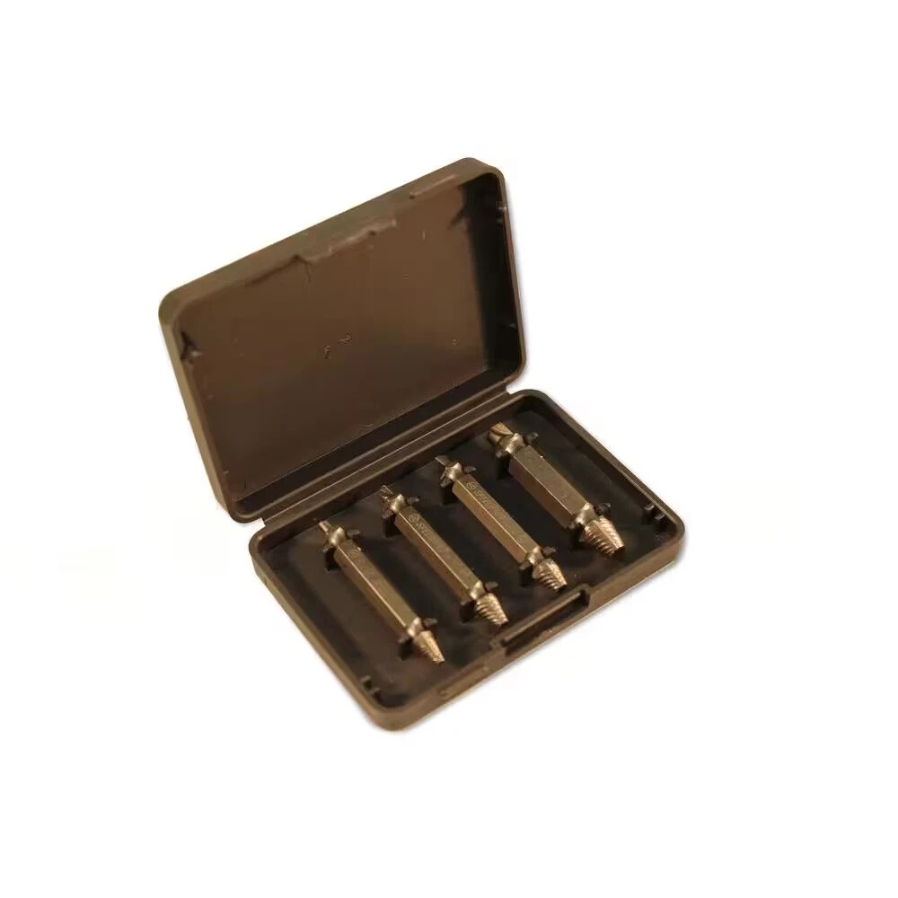 Ontel Speed Out Cobalt Extractor Set 4-Piece for Easy Bolt Removal
