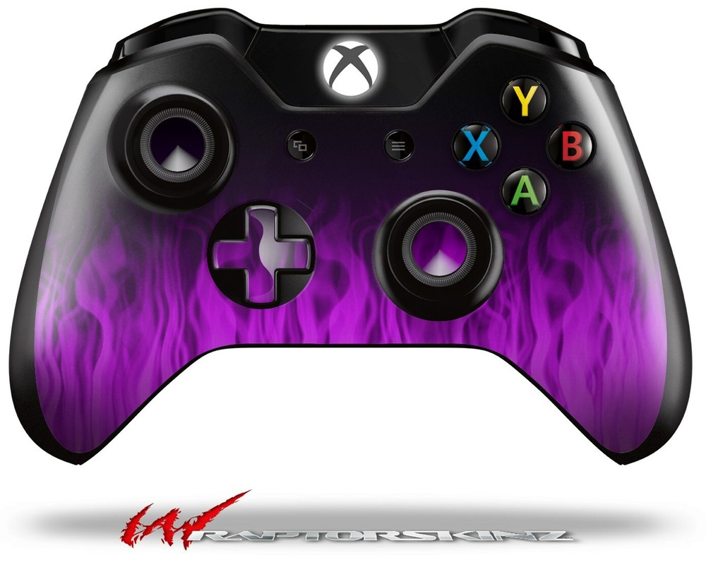Fire Purple Skin for XBOX One Controller