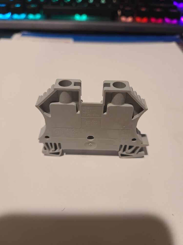 6 Square mm Feed Through Terminal Block Rockwell Automation