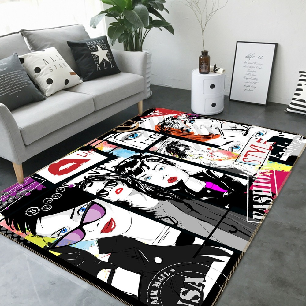 3D Fashion Poster NAO223 Christmas Game Rug Mat Elegant Photo Carpet Mat Fay