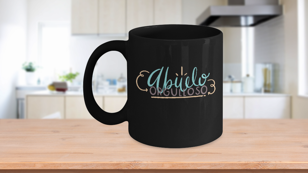 Abuelo Orgulloso Proud Grandfather Spanish  Coffee Tea Mug-image