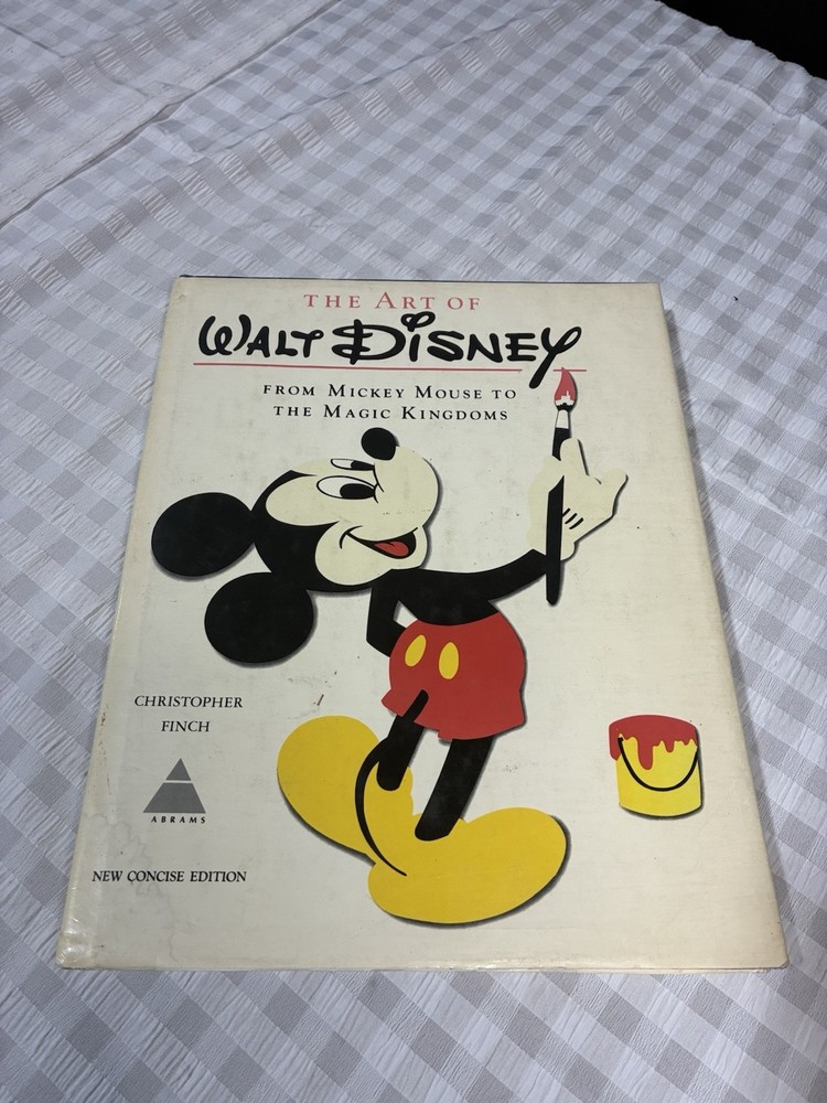 The Art of Walt Disney 1973 1st ED HC Christopher Finch Animation Cartoon Collec