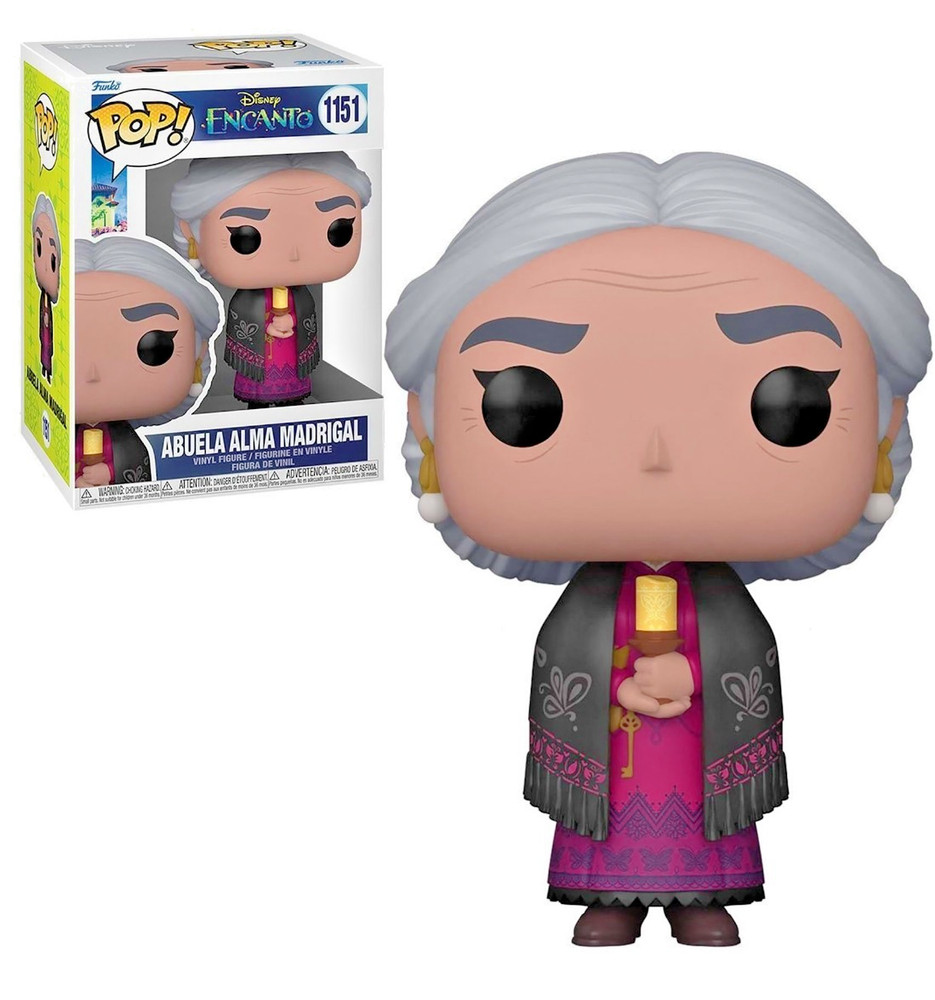 Disney Funko Pop Abuela Alma Madrigal 1151 Encanto Vinyl Figure In Box-image