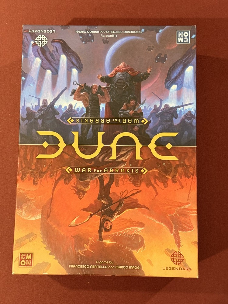 Dune: War for Arrakis Board Game Opened with slight box wear
