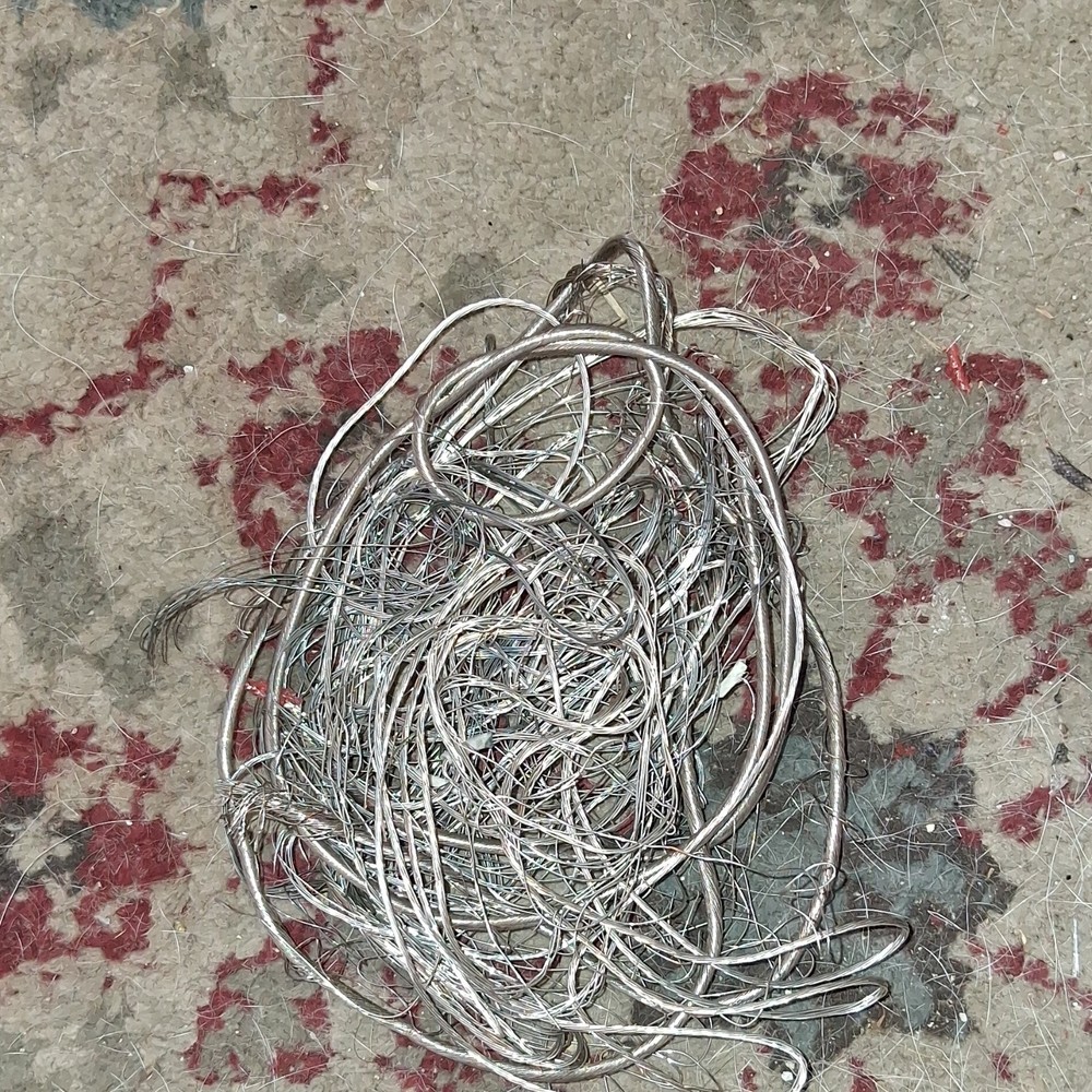 Mixed Lot Electrical Wire Scrap Assorted Colors Types Various Lengths