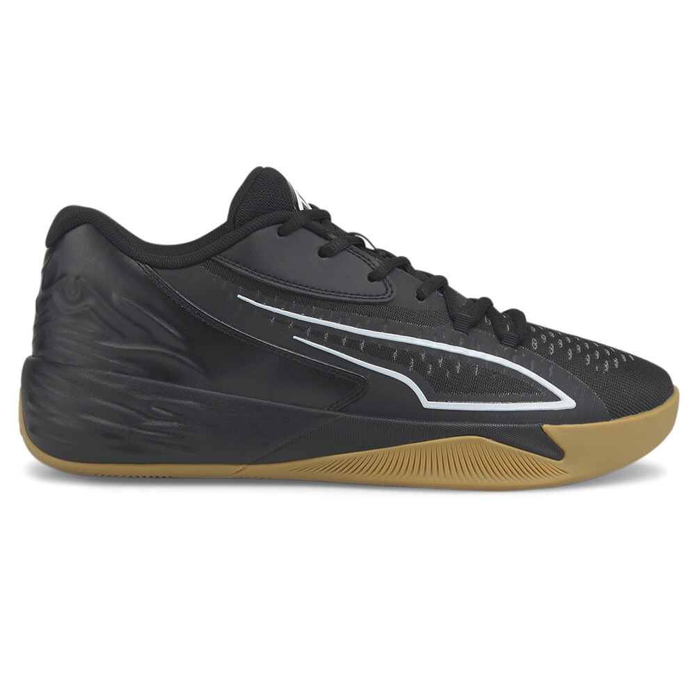 Puma Stewie 1 Team Basketball  Womens Black Sneakers Athletic Shoes 37826203