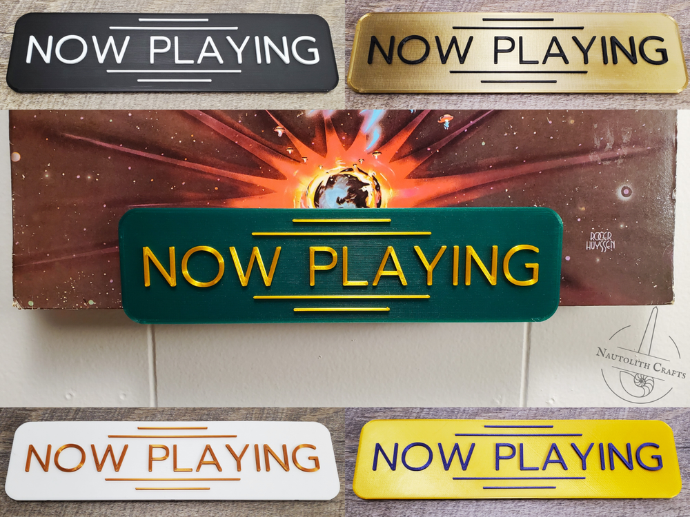 Now Playing Wall Mount Display for Vinyl Records - Retro LP Album Sleeve Shelf