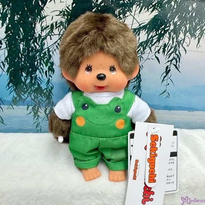 203871 Sekiguchi Monchhichi S Size Animal Dress Frog Boy  ~ mimiwoo