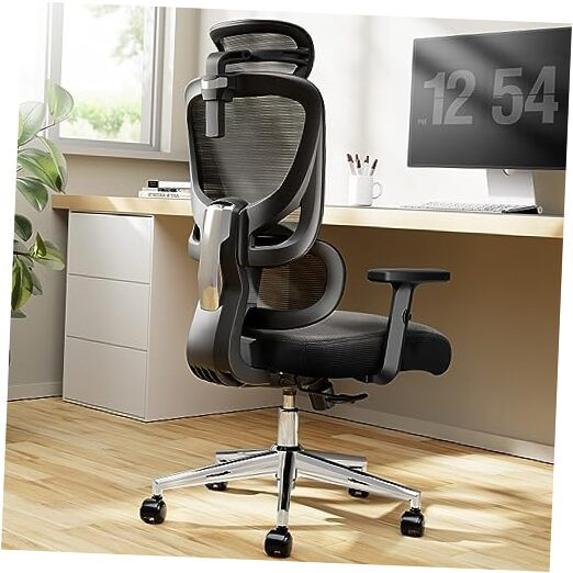 Ergonomic Height-Adjustable Lumbar Support Office and Gaming Chair