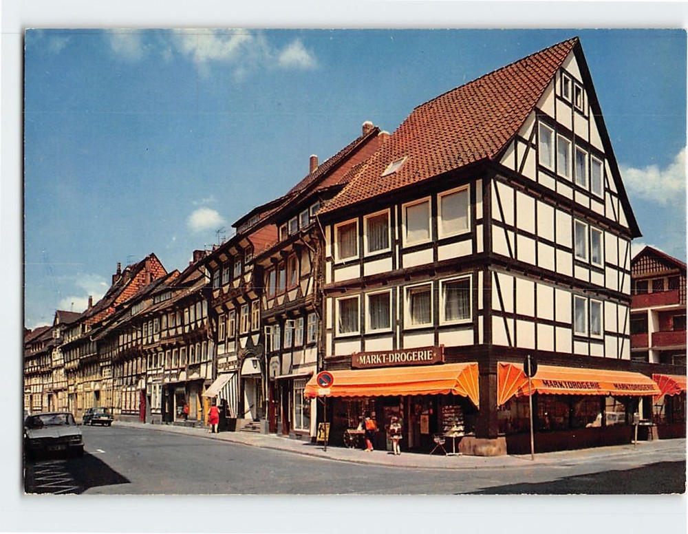 Postcard Tidexer Straße Scene  Einbeck Germany