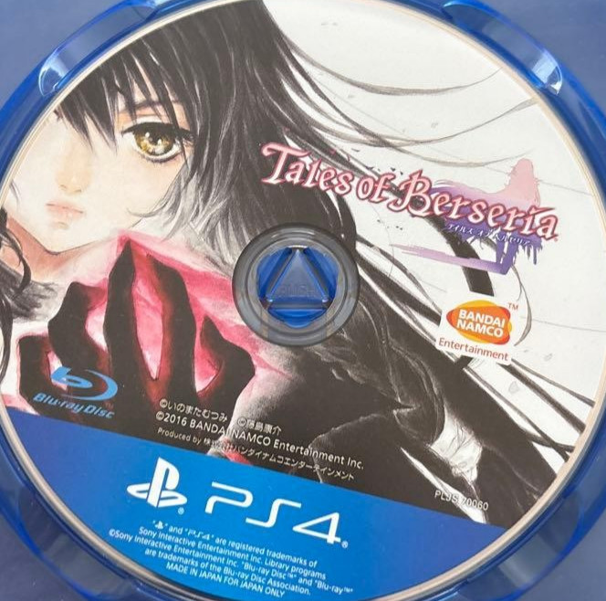 Tales of Berseria PlayStation4 PS4 Japan ver Bandai Namco Used Tested Disc Only