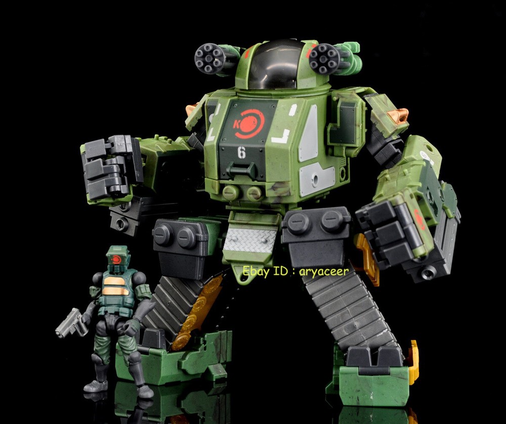 Acid Rain World BW1 03 K6 Jungle Stronghold ST2K 1/28 Action Figure In Stock-image