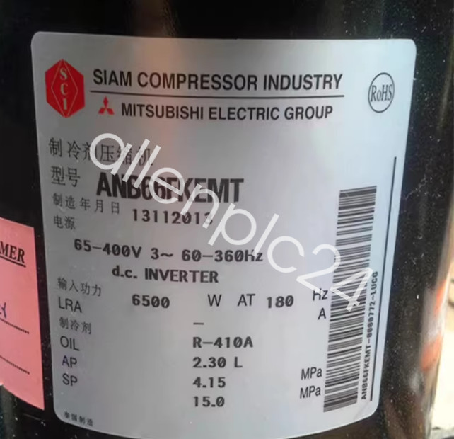 1PC  Mitsubishi Compressor ANB66FKEMT  New FedExor DHL