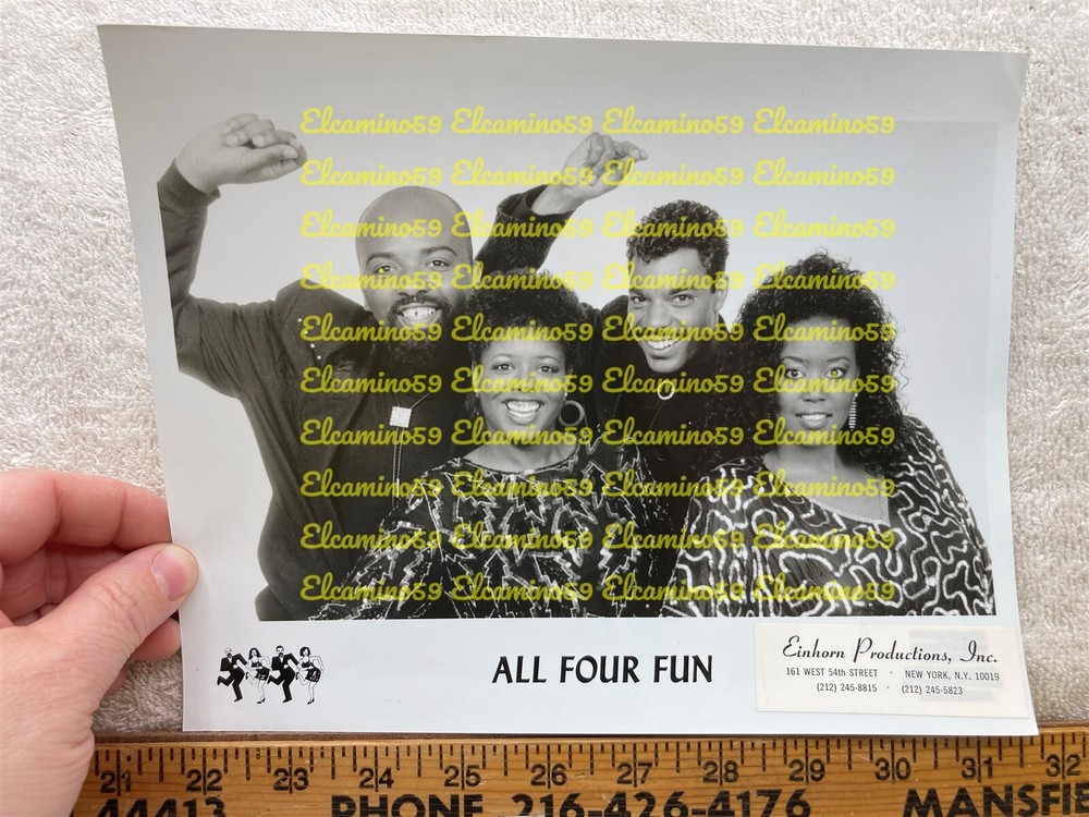 1990s All Four Fun Promotional Soul Music Einhorn Productions NY Vintage