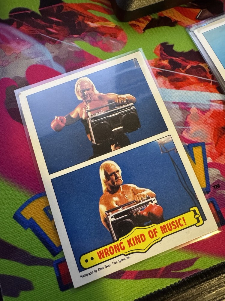 1985 Topps WWF - Hulk Hogan #56