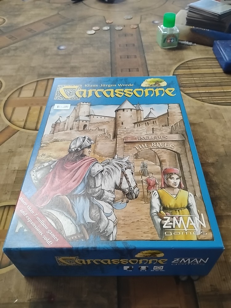 Z-Man Games Carcassonne Game Board - ZMG 7800