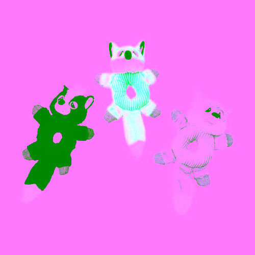 Donut Crinklers Dog Toy Assorted 1 Count / 13 Inches