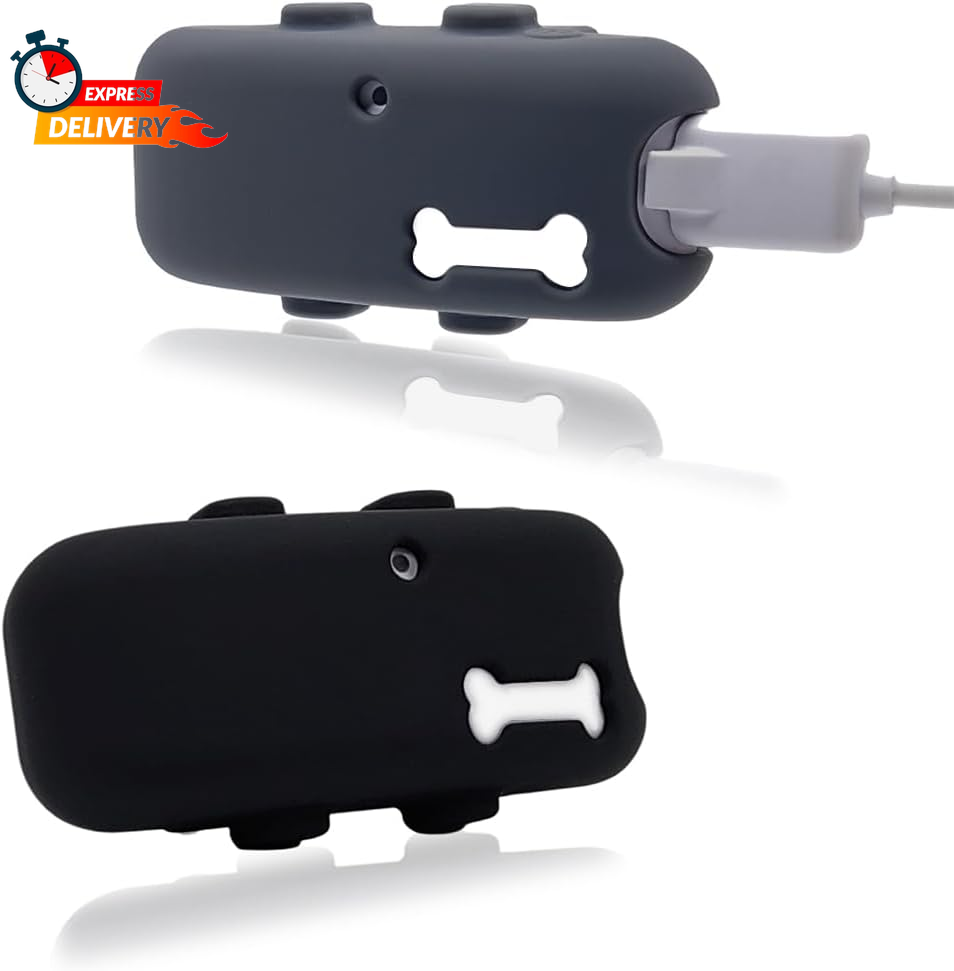 2 Pack Silicone Holder for Tractive GPS Pet Tracker - Durable Rubber Accessory