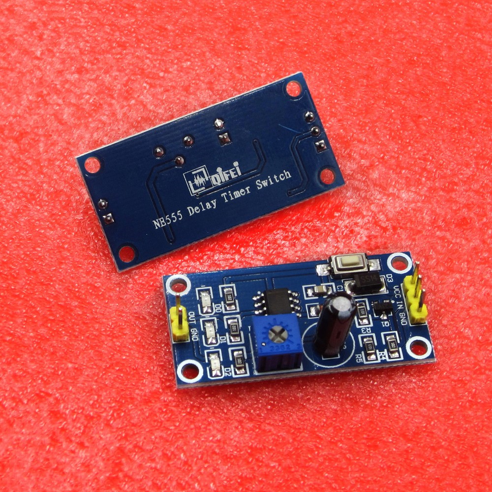 DC 5-12V Adjustable Delay Timer 0-150 Second Switch NE555 Relay Shield Module
