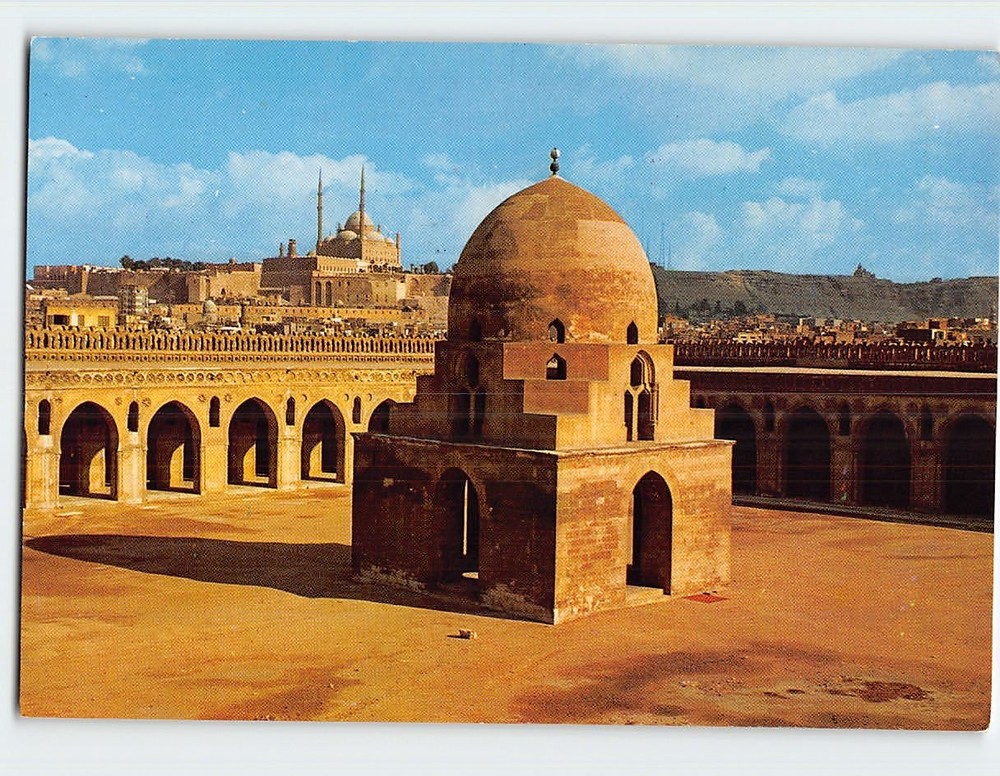 Postcard Panoramic View from the Citadel Cairo Egypt