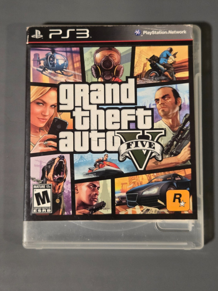 Sony Playstation 3 Grand Theft Auto V Authentic Game in Box - Tested and Working