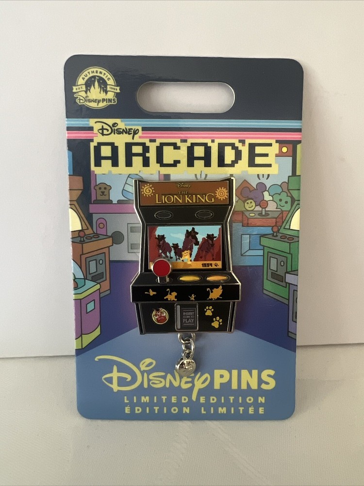Disney Arcade Game Series The Lion King Simba Dangle LE 4000 Pin