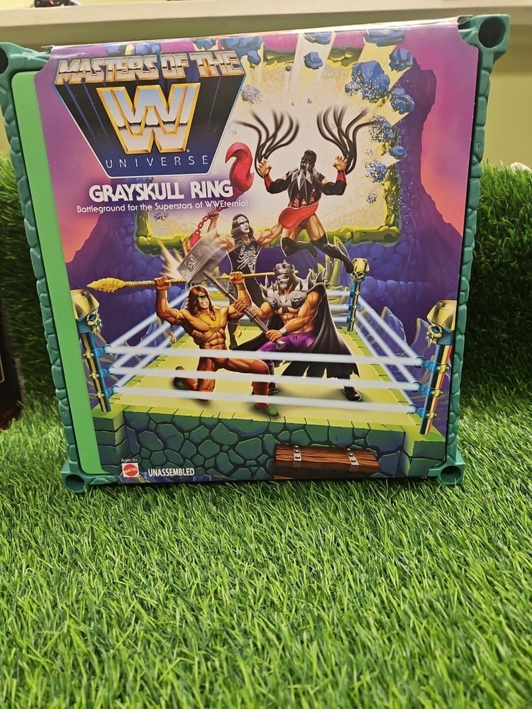WWE Masters of The WWE Universe Grayskull Ring Battleground for The Superstars
