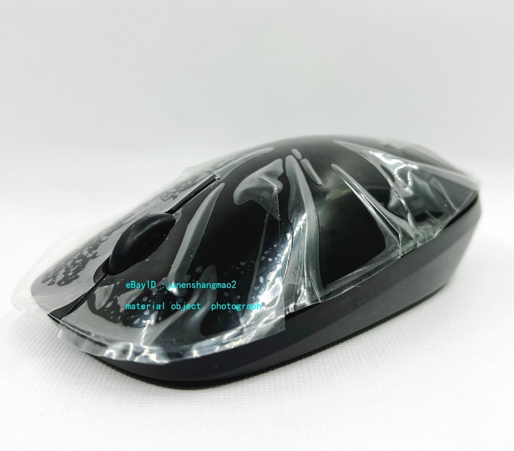 New Black HP SM-2063 3V 30mA wireless mouse with USB receiver