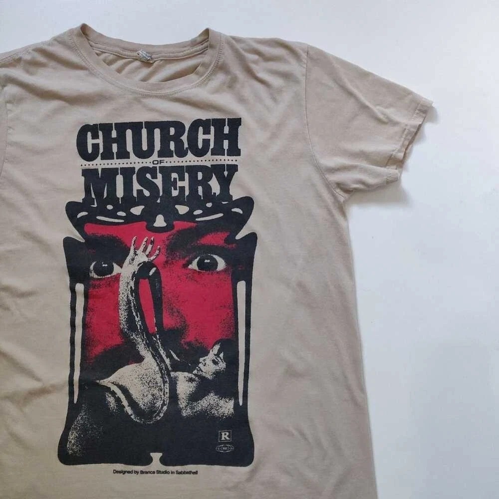 Vintage Church Of Misery T-Shirt Sand Cotton All size S-345XL
